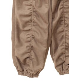 Green Parks ・ＳＵＧＡＲ　ＳＰＯＯＮ　スエード調ギャザーカーコ