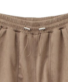 Green Parks ・ＳＵＧＡＲ　ＳＰＯＯＮ　スエード調ギャザーカーコ