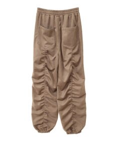 Green Parks ・ＳＵＧＡＲ　ＳＰＯＯＮ　スエード調ギャザーカーコ