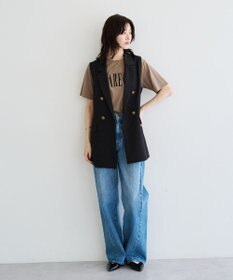 YECCA VECCA フロッキーロゴTee