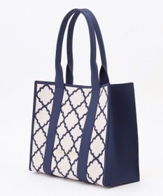 TOCCA 【大人百花掲載】【A4サイズ対応】CHECKER CLOVER KNITBAG ニットバッグ