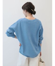 AMERICAN HOLIC Ｖネック片畦ニットプルオーバー