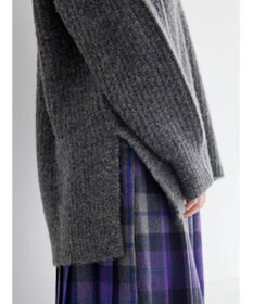 AMERICAN HOLIC ミックスヤーンカフタンニットプルオーバー