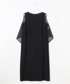 23区 【APPLAUDIR】クリスタルフラワーコンビ ドレス