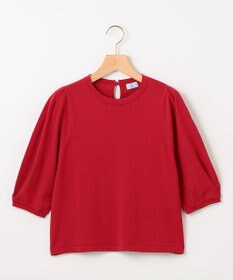 組曲 S クルミボタン5分袖ニット