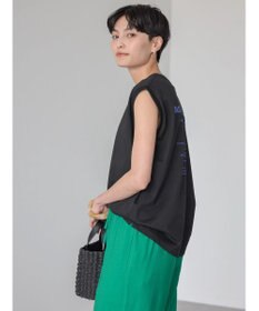 AMERICAN HOLIC 前後ロゴノースリーブカットプルオーバー