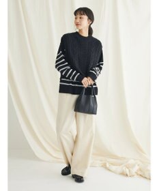 CRAFT STANDARD BOUTIQUE ２ＷＡＹケーブルニットベスト