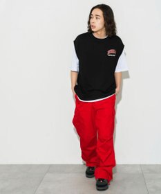 WEGO 【SETUPアイテム】アンサンブルスウェットベストT（S）