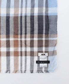 JOSEPH ABBOUD 【bugatti×V.FRAAS】ビッグチェック コットン ストール