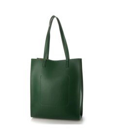 UNBILLION cachecache WEB限定シンセティックレザーフロントポケットトート