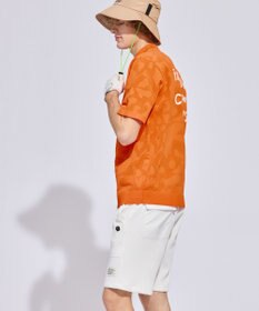 PW CIRCULUS 【MEN】ＤＯＶＥモチーフ ニットモックネック ゴルフ