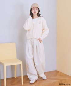 earth music&ecology 【予約】miffy/earth モコモコカーディガン