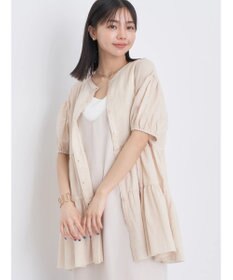 earth music&ecology 綿ローンティアードチュニック