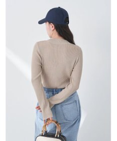 earth music&ecology シアーリブニットプルオーバー