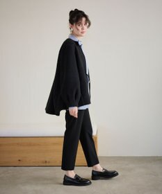 #Newans 【洗濯機可能】バックフレアショートコート