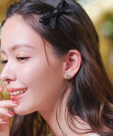 Tiaclasse 【安田美沙子さん着用・金属アレルギー対応】スウィングストーンピアス/イヤリング