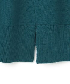 23区 【洗える】ウールミドルゲージ Vネック チュニック ニット