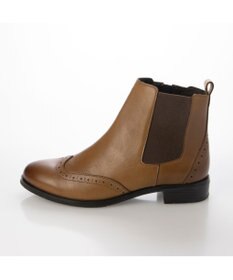 ing <ing>ウイングチップショートブーツ