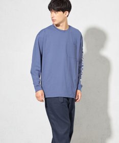 SHARE PARK MENS 【UNISEX】吸水速乾 ショルダーロゴロングスリーブTシャツ（L・XLサイズ）