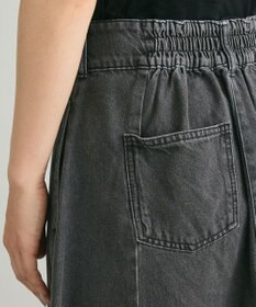 Green Parks フロントＺＩＰデニムスカート