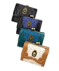 ANNA SUI リーブル 口金二つ折り財布