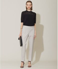 ICB L 【洗える】 レースニットトップス