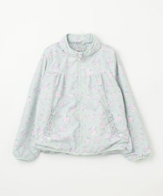 ANY KIDS 裾ペプラム 花柄 ブルゾン