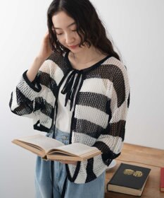 WEGO メッシュニットカーデ