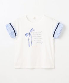 組曲 KIDS 【150-160㎝】リボンリスト Tシャツ