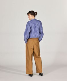LENO ONE  FOWARD PLEATS CHINO TROUSERS ワンタックチノパンツ