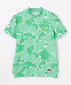 PW CIRCULUS 【MEN】WATER SURFACE プリントモックネックT ゴルフウェア レディース