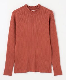 ANY 【洗濯機可】ウォームニットフリルプルオーバー