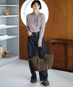23区 L 【滝沢眞規子さん着用/VERY・Oggi掲載】23区DENIM ストレッチ ワイドパンツ