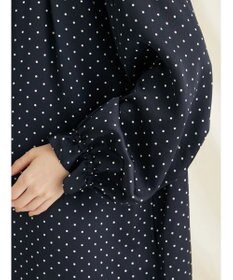 CRAFT STANDARD BOUTIQUE 柄ギャザーマキシワンピース