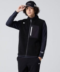 PW CIRCULUS 【MEN】【撥水/防風】ボア ジップアップ ベスト