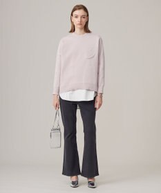 ICB 【洗える】ナンバリングカラーニット  プルオーバー