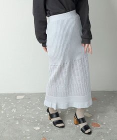 TRICOTE PTTERN SKIRT/パターンスカート