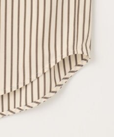 組曲 【ボウタイ付き】コンパクトシャーティング ストライプシャツ