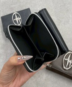 WEGO BIGメタルパーツフラップウォレット