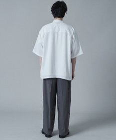 WEGO トロミBIGバンドカラーシャツ（S）