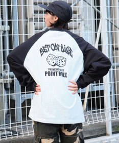 WEGO 【ユニセックス着用ITEM】ラグラングラフィックBIG　T（LS）