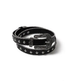 WEGO Lウエスタンバックルスタッズ付ベルト