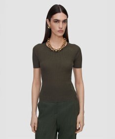 JOSEPH シアークレープ　ショートスリーブニット