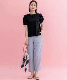組曲 タッチミースムース ボリュームスリーブ カットソー
