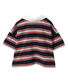 Green Parks エムブレム刺繍ショートボーダーカットソー