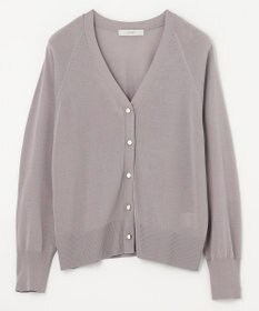 ANY 【2SET】ニットツインセット（半袖ニット＋Vネックカーデ）