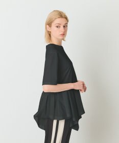 GRACE CONTINENTAL ペプラムカットトップ