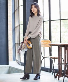 ANY 【ウエストゴム/ストレッチ/裏起毛】シークレットウォーム　ワイド