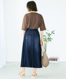 ANY L 【洗える】フロッキーロゴ Tシャツ