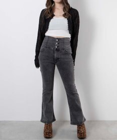 WEGO ストーム付きワイドヒールショートブーツ